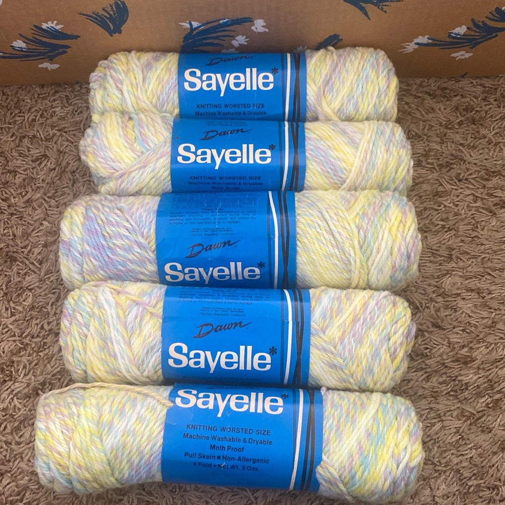 Vintage Dawn Sayelle Yarn
